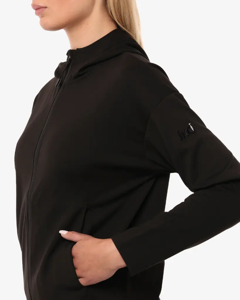RESET HOODED ZIP FLEECE